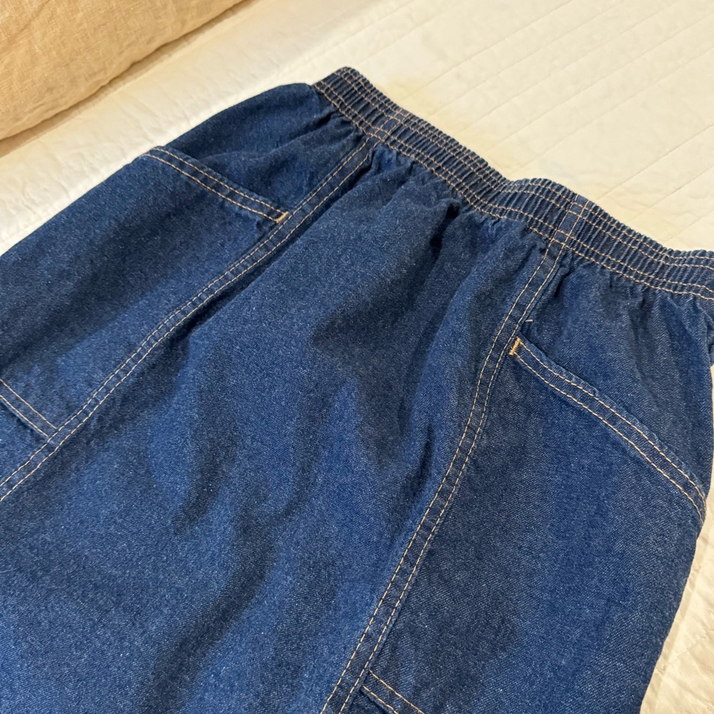 Vintage denim skirt